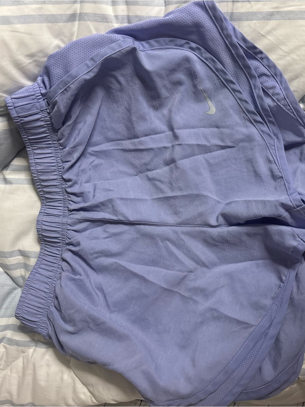 Nike Lavender-Blue Athletic Shorts